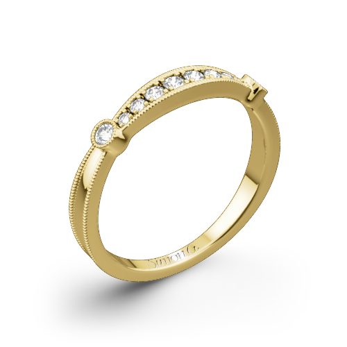 Simon G. MR1546-D Delicate Diamond Wedding Ring